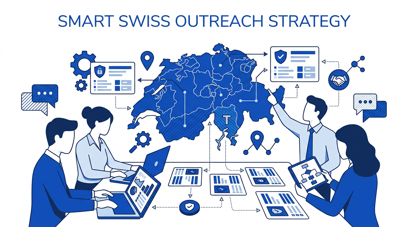 Multilingual B2B prospecting in German-speaking Switzerland and Ticino
