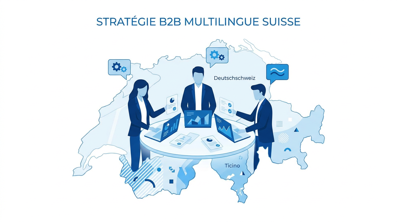 Prospection B2B multilingue en Suisse alémanique et au Tessin