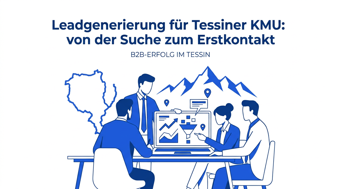 Leadgenerierung für Tessiner KMU: von der Suche zum Erstkontakt