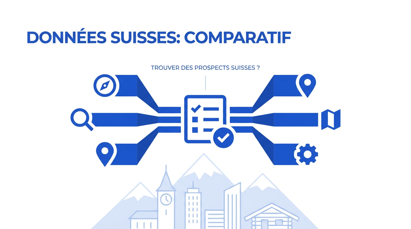 Local.ch, search.ch, Google Maps ou Zefix pour trouver des prospects suisses ?