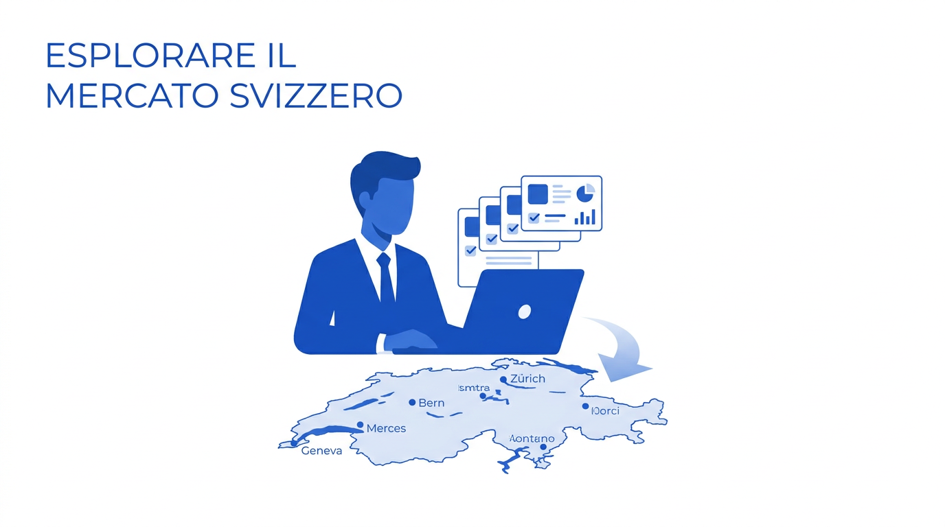 Come trovare nuovi clienti B2B in Svizzera: fonti, filtri e metodo operativo
