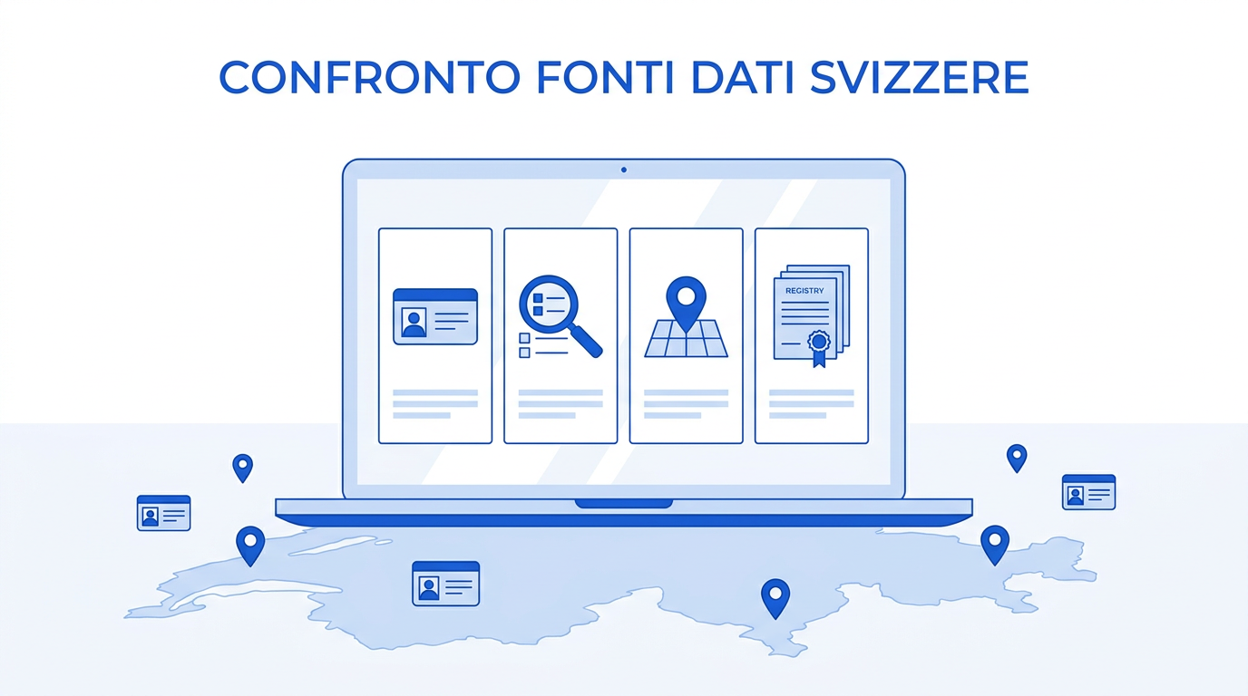 Local.ch, search.ch, Google Maps o Zefix: quale fonte usare per trovare lead svizzeri?