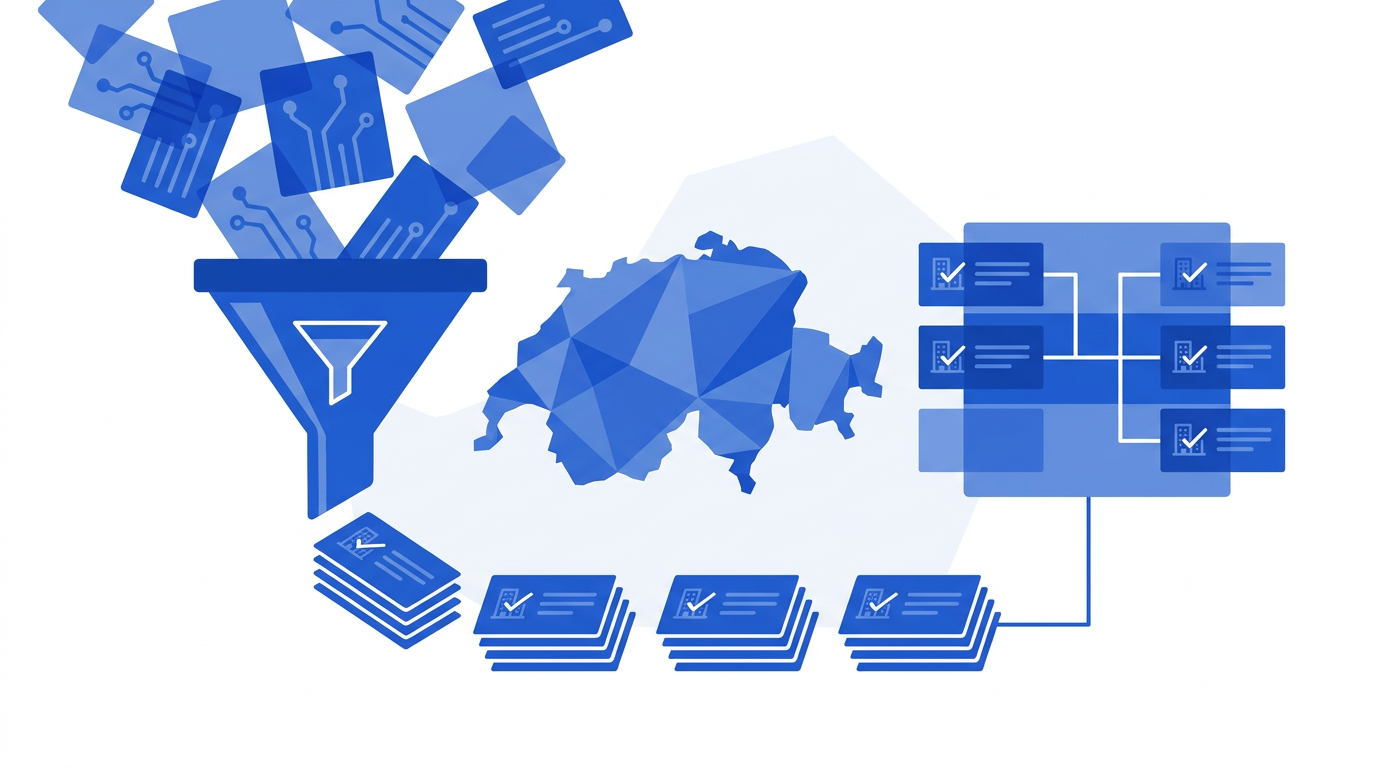 Bereinigung und Deduplizierung von Schweizer Firmendaten im CRM